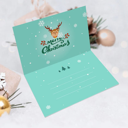 "Christmas card-6Pcs" Series by DIYArtCool #01 | Paint by Numbers(25.8cm*18cm)