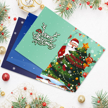 "Christmas card-6Pcs" Series by DIYArtCool #02 | Paint by Numbers(25.8cm*18cm)