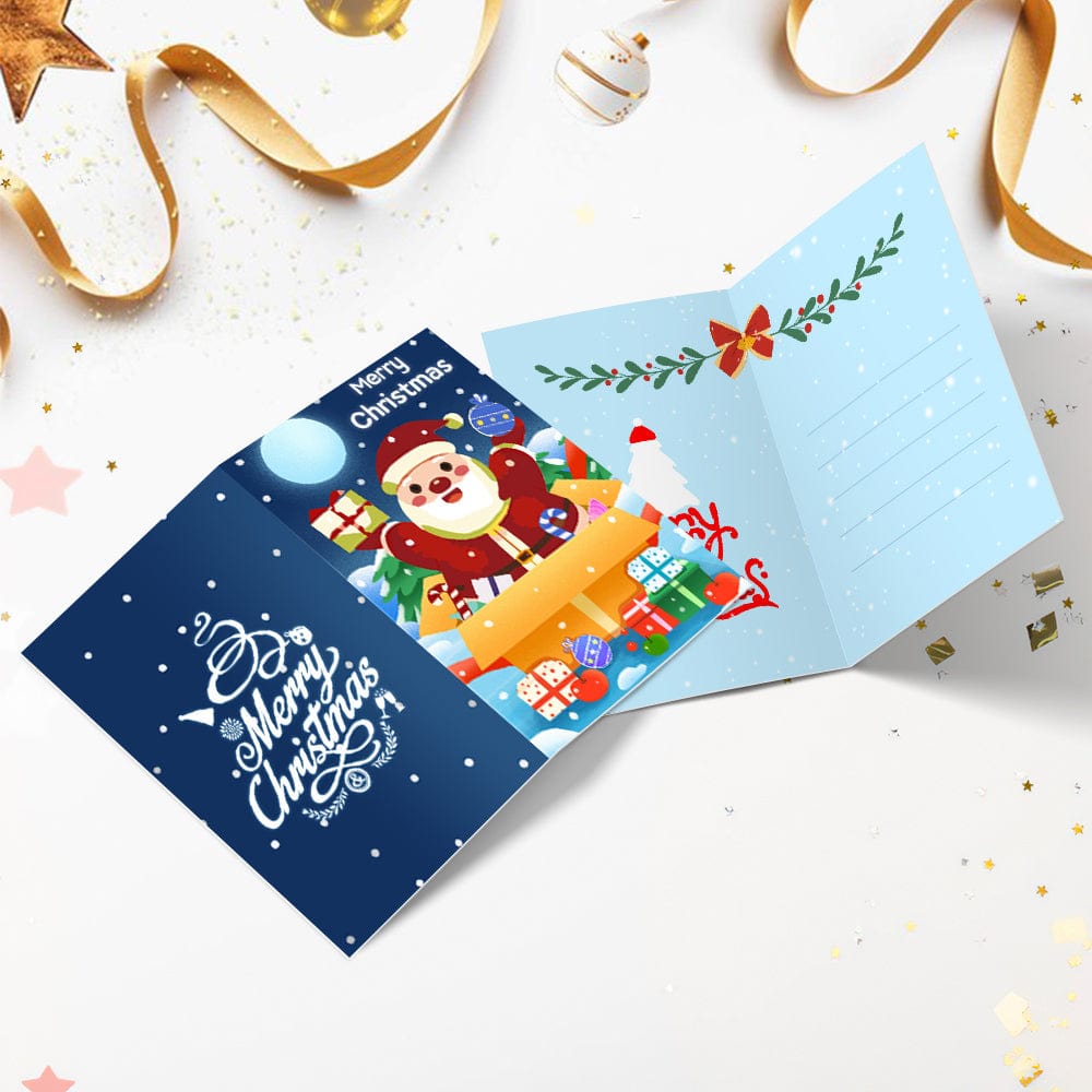 "Christmas card-6Pcs" Series by DIYArtCool #02 | Paint by Numbers(25.8cm*18cm)