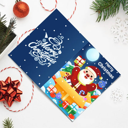 "Christmas card-6Pcs" Series by DIYArtCool #02 | Paint by Numbers(25.8cm*18cm)