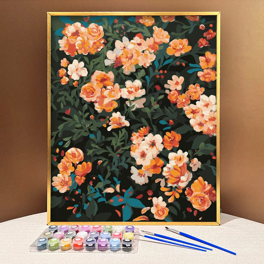ArtVibe™ Blossom Your Creativity - DIY Paint By Numbers 'Roses Bouquet' Kit - ArtVibe Paint by Numbers
