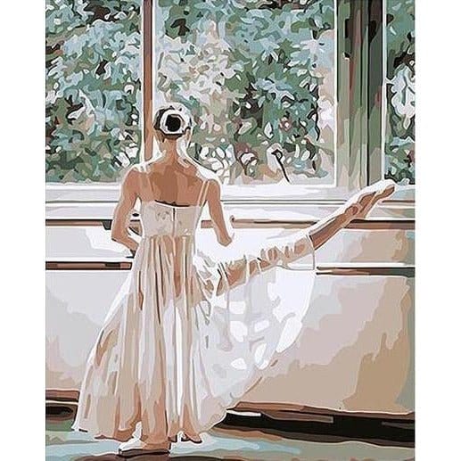 ArtVibe™ DIY Painting By Numbers - Ballet Dancer (16"x20" / 40x50cm) - ArtVibe Paint by Numbers