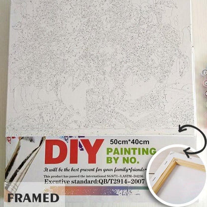 ArtVibe™ DIY Painting By Numbers - Colorful Owls (16"x20" / 40x50cm) - ArtVibe Paint by Numbers