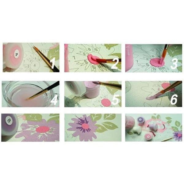 ArtVibe™ DIY Painting By Numbers - Colorful Tree With Birds(16"x20" / 40x50cm) - ArtVibe Paint by Numbers