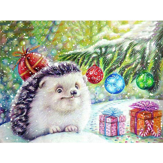 ArtVibe™ DIY Painting By Numbers - Cute Hedgehog(16"x20" / 40x50cm) - ArtVibe Paint by Numbers