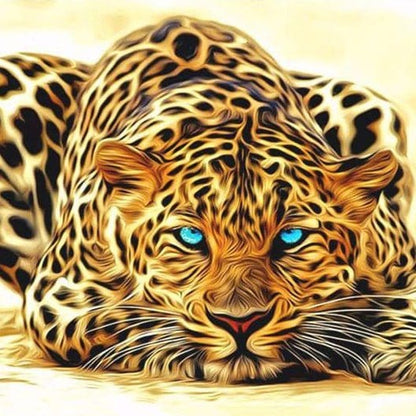 ArtVibe™ DIY Painting By Numbers - Leopard (16"x20" / 40x50cm) - ArtVibe Paint by Numbers