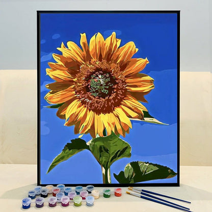 ArtVibe™ DIY Painting By Numbers -Sunflowers (16"x20" / 40x50cm) - ArtVibe Paint by Numbers