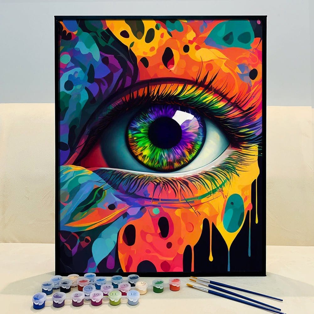 ArtVibe™ Mystical Eyes Collection (EXCLUSIVE) - Ambition (16"x20") - ArtVibe Paint by Numbers