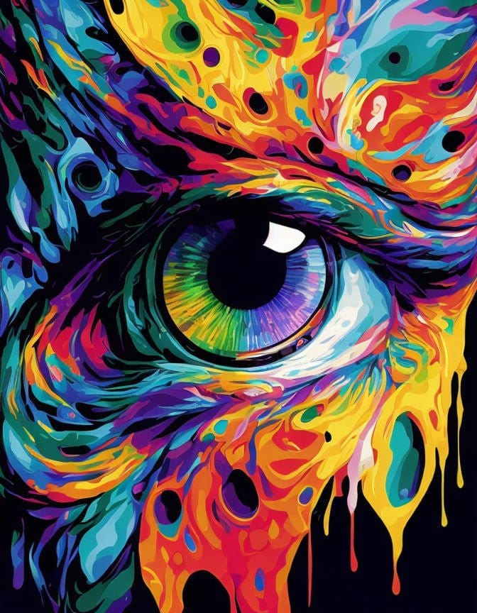 ArtVibe™ Mystical Eyes Collection (EXCLUSIVE) - Aspiration (16"x20") - ArtVibe Paint by Numbers