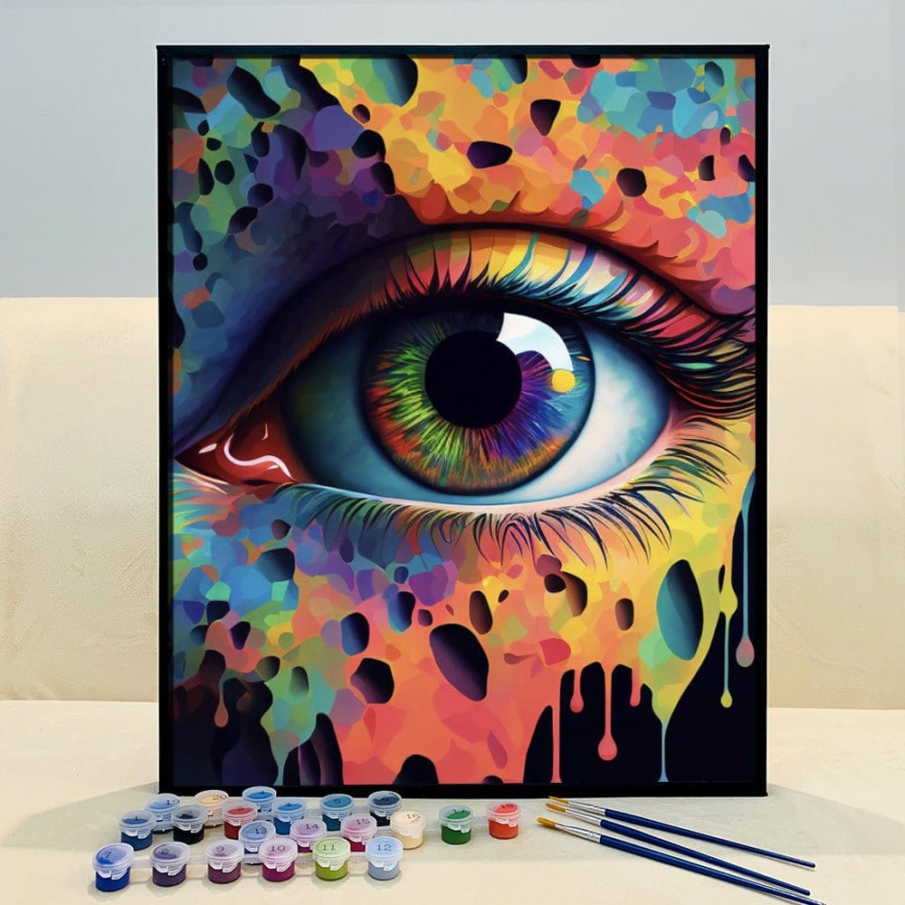 ArtVibe™ Mystical Eyes Collection (EXCLUSIVE) - Clarity (16"x20") - ArtVibe Paint by Numbers