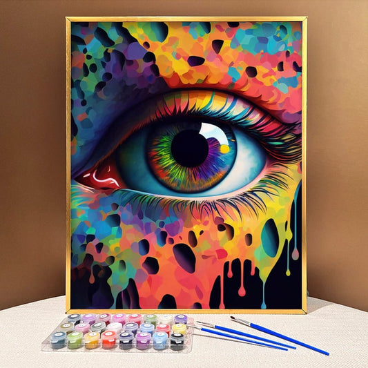 ArtVibe™ Mystical Eyes Collection (EXCLUSIVE) - Clarity (16"x20") - ArtVibe Paint by Numbers