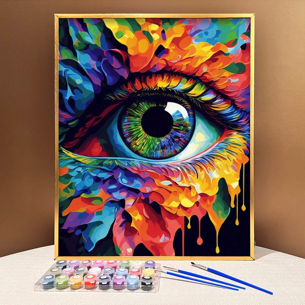 ArtVibe™ Mystical Eyes Collection (EXCLUSIVE) - Determination (16"x20") - ArtVibe Paint by Numbers