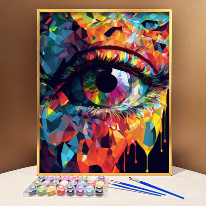 ArtVibe™ Mystical Eyes Collection (EXCLUSIVE) - Diamond Gaze (16"x20") - ArtVibe Paint by Numbers