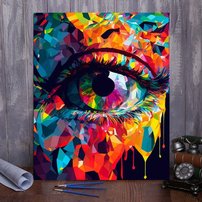 ArtVibe™ Mystical Eyes Collection (EXCLUSIVE) - Diamond Gaze (16"x20") - ArtVibe Paint by Numbers