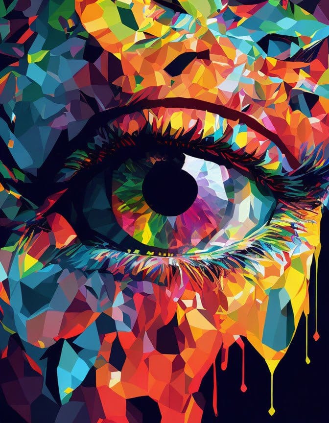 ArtVibe™ Mystical Eyes Collection (EXCLUSIVE) - Diamond Gaze (16"x20") - ArtVibe Paint by Numbers