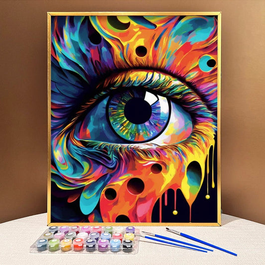 ArtVibe™ Mystical Eyes Collection (EXCLUSIVE) - Ebullience (16"x20") - ArtVibe Paint by Numbers