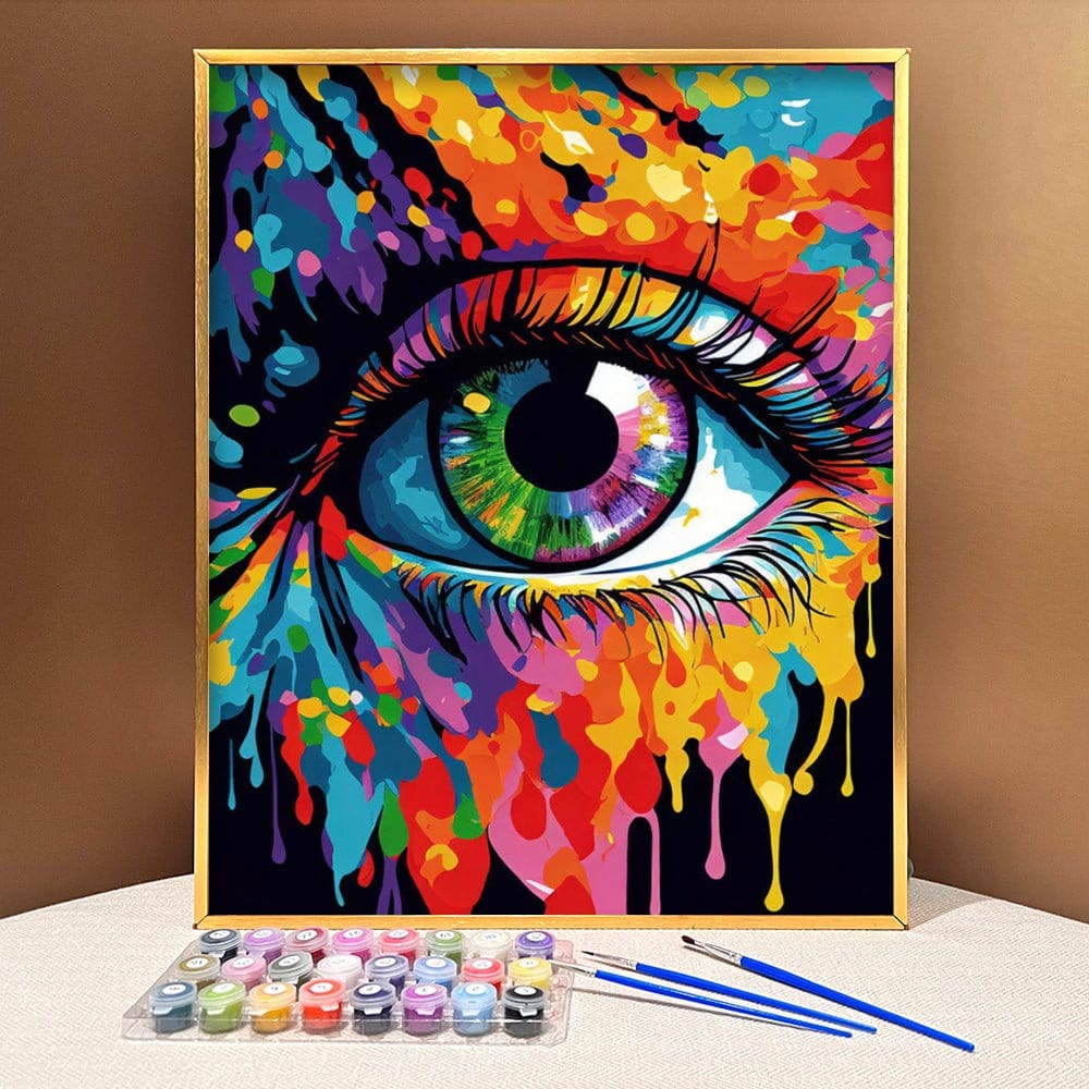 ArtVibe™ Mystical Eyes Collection (EXCLUSIVE) - Elevation (16"x20") - ArtVibe Paint by Numbers