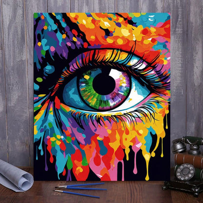 ArtVibe™ Mystical Eyes Collection (EXCLUSIVE) - Elevation (16"x20") - ArtVibe Paint by Numbers