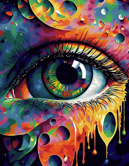 ArtVibe™ Mystical Eyes Collection (EXCLUSIVE) - Empathy (16"x20") - ArtVibe Paint by Numbers