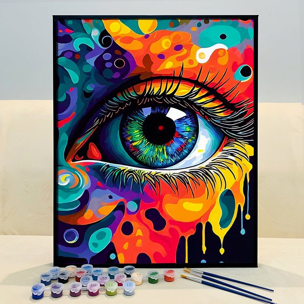 ArtVibe™ Mystical Eyes Collection (EXCLUSIVE) - Empowerment (16"x20") - ArtVibe Paint by Numbers