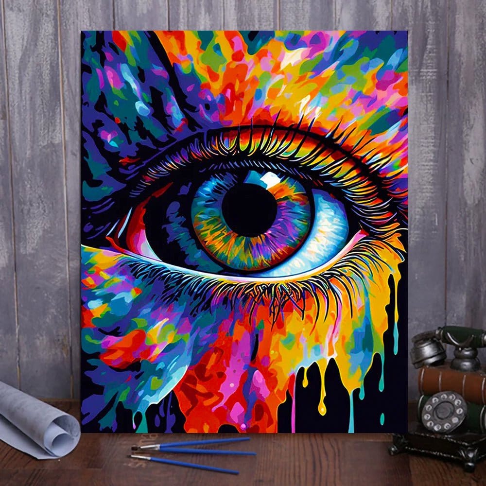 ArtVibe™ Mystical Eyes Collection (EXCLUSIVE) - Enlightenment (16"x20") - ArtVibe Paint by Numbers