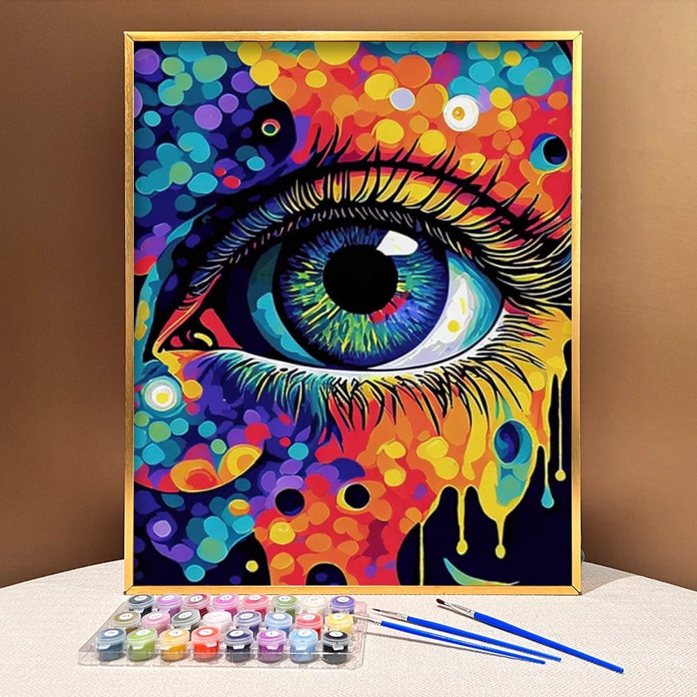 ArtVibe™ Mystical Eyes Collection (EXCLUSIVE) - Expectation (16"x20") - ArtVibe Paint by Numbers