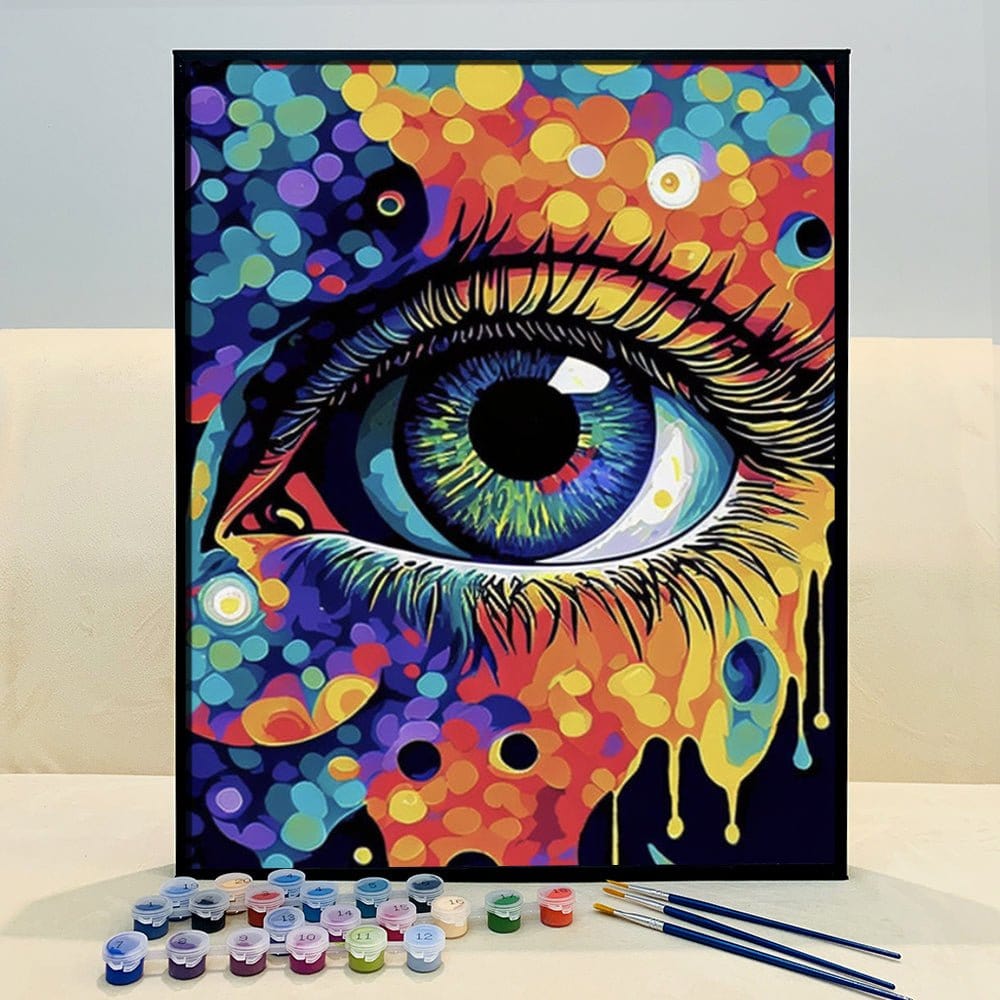 ArtVibe™ Mystical Eyes Collection (EXCLUSIVE) - Expectation (16"x20") - ArtVibe Paint by Numbers