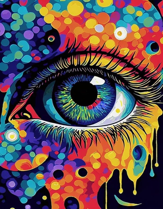 ArtVibe™ Mystical Eyes Collection (EXCLUSIVE) - Expectation (16"x20") - ArtVibe Paint by Numbers