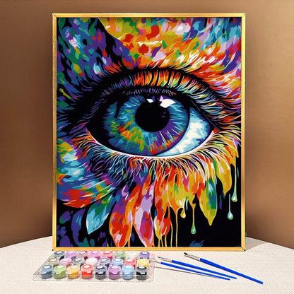 ArtVibe™ Mystical Eyes Collection (EXCLUSIVE) - Flora (16"x20") - ArtVibe Paint by Numbers