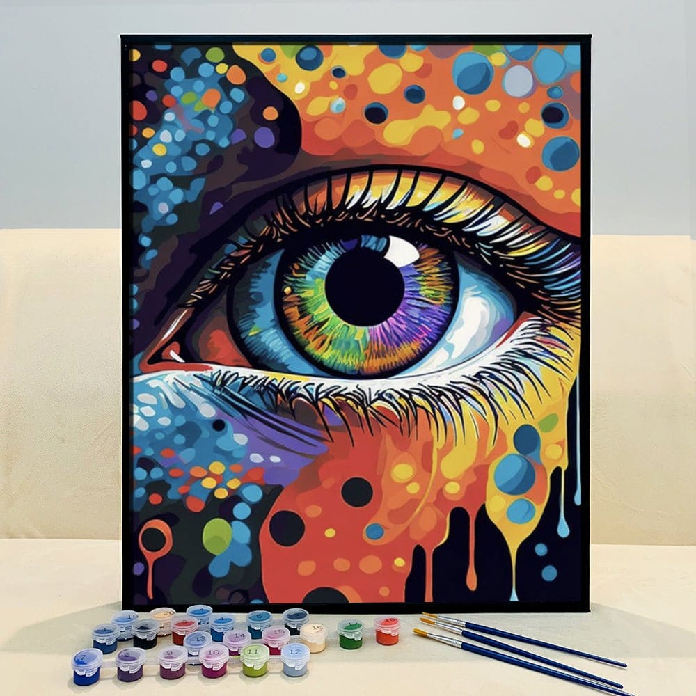 ArtVibe™ Mystical Eyes Collection (EXCLUSIVE) - Freedom (16"x20") - ArtVibe Paint by Numbers