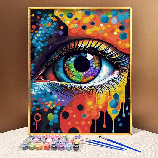 ArtVibe™ Mystical Eyes Collection (EXCLUSIVE) - Freedom (16"x20") - ArtVibe Paint by Numbers