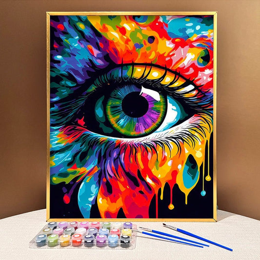 ArtVibe™ Mystical Eyes Collection (EXCLUSIVE) - Glow (16"x20") - ArtVibe Paint by Numbers