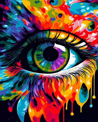 ArtVibe™ Mystical Eyes Collection (EXCLUSIVE) - Glow (16"x20") - ArtVibe Paint by Numbers