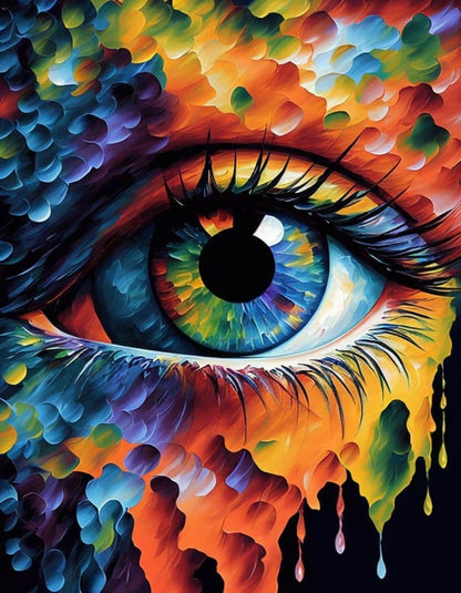 ArtVibe™ Mystical Eyes Collection (EXCLUSIVE) - Horizon (16"x20") - ArtVibe Paint by Numbers