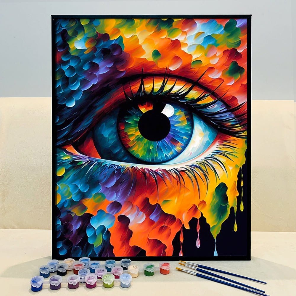 ArtVibe™ Mystical Eyes Collection (EXCLUSIVE) - Horizon (16"x20") - ArtVibe Paint by Numbers