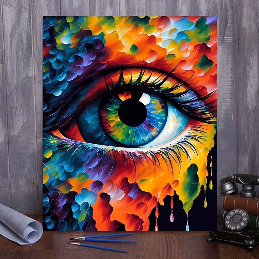 ArtVibe™ Mystical Eyes Collection (EXCLUSIVE) - Horizon (16"x20") - ArtVibe Paint by Numbers