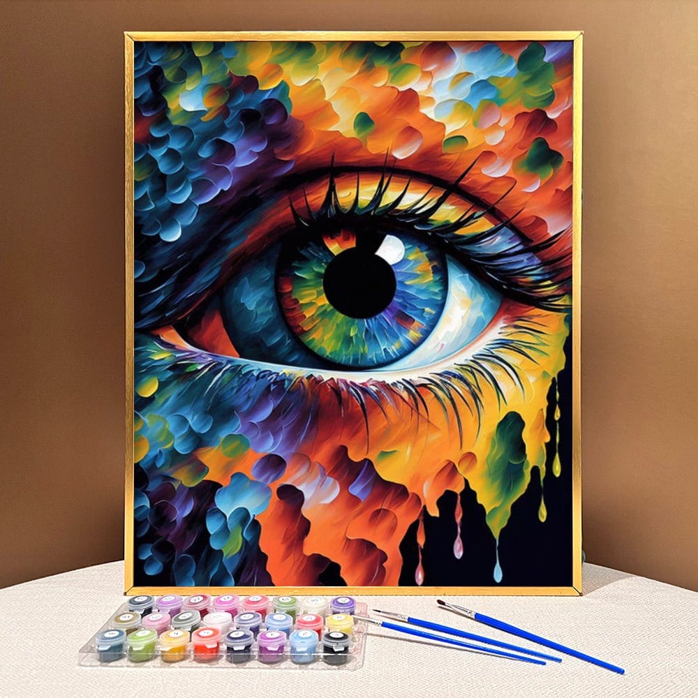 ArtVibe™ Mystical Eyes Collection (EXCLUSIVE) - Horizon (16"x20") - ArtVibe Paint by Numbers