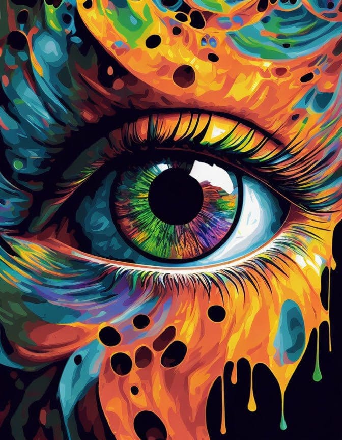 ArtVibe™ Mystical Eyes Collection (EXCLUSIVE) - Inspiration (16"x20") - ArtVibe Paint by Numbers