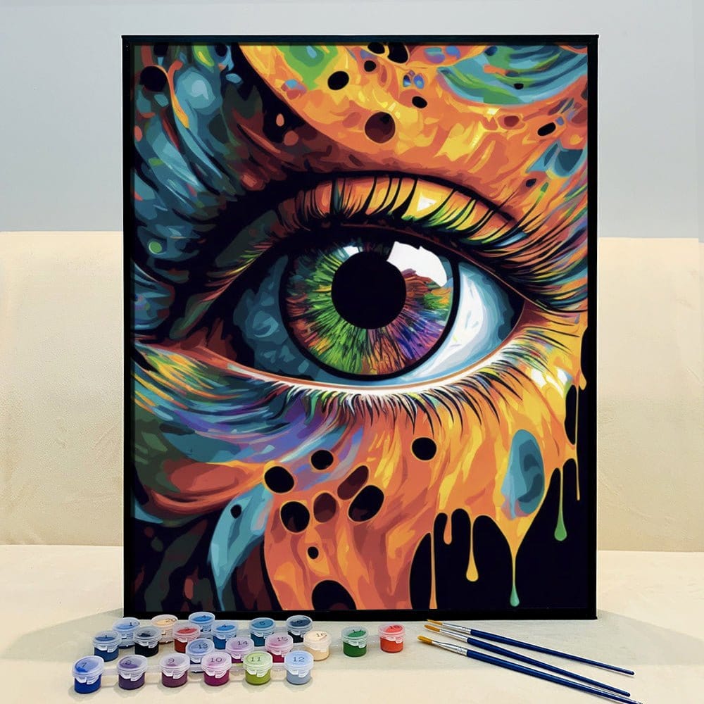 ArtVibe™ Mystical Eyes Collection (EXCLUSIVE) - Inspiration (16"x20") - ArtVibe Paint by Numbers