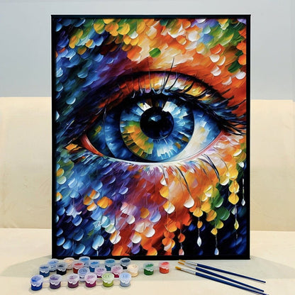 ArtVibe™ Mystical Eyes Collection (EXCLUSIVE) - Optimism (16"x20") - ArtVibe Paint by Numbers