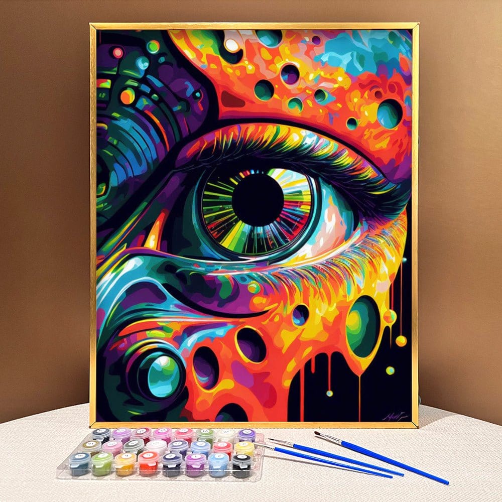 ArtVibe™ Mystical Eyes Collection (EXCLUSIVE) - Radiance (16"x20") - ArtVibe Paint by Numbers