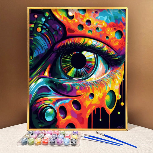 ArtVibe™ Mystical Eyes Collection (EXCLUSIVE) - Radiance (16"x20") - ArtVibe Paint by Numbers