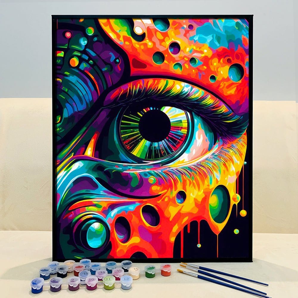 ArtVibe™ Mystical Eyes Collection (EXCLUSIVE) - Radiance (16"x20") - ArtVibe Paint by Numbers