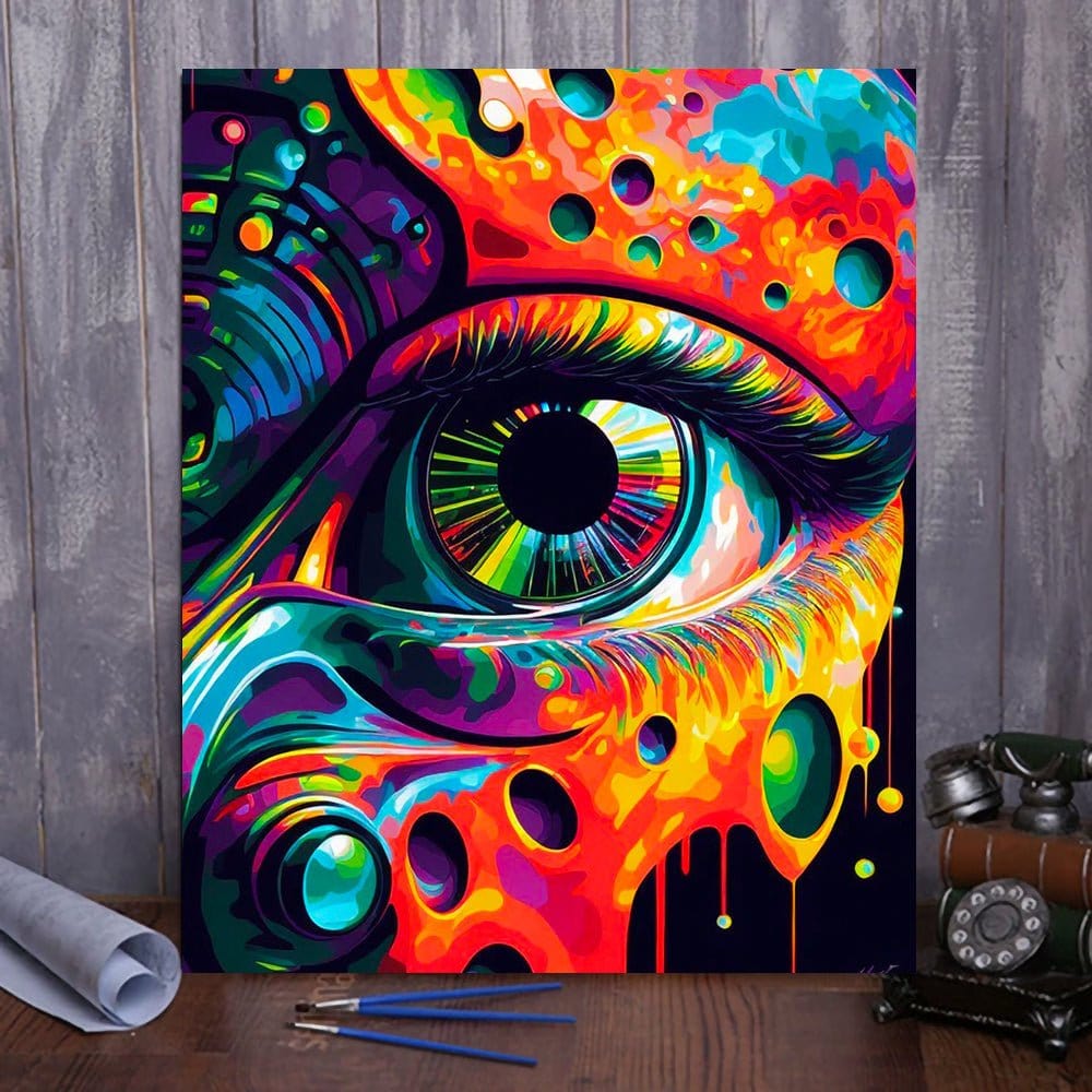 ArtVibe™ Mystical Eyes Collection (EXCLUSIVE) - Radiance (16"x20") - ArtVibe Paint by Numbers