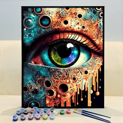 ArtVibe™ Mystical Eyes Collection (EXCLUSIVE) - Steampunk (16"x20") - ArtVibe Paint by Numbers