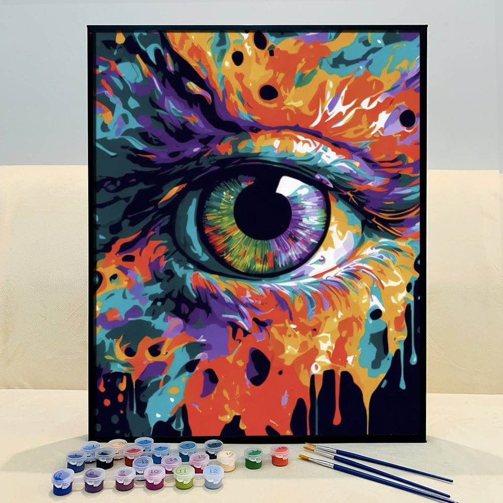 ArtVibe™ Mystical Eyes Collection (EXCLUSIVE) - Vibrance (16"x20") - ArtVibe Paint by Numbers