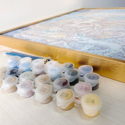 "Colorful Yellowstone" Series by ArtVibe™ #29 | Original Paint by Numbers - ArtVibe Paint by Numbers