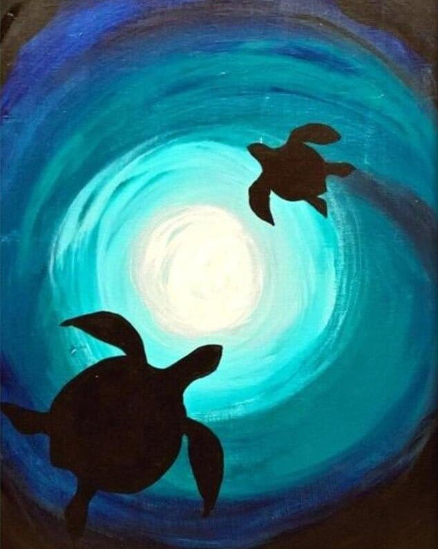 Dive into the Ocean's Wonders with ArtVibe™ DIY Painting By Numbers - Sea Turtle (16"x20" / 40x50cm), A Soothing and Inspiring Art Journey - ArtVibe Paint by Numbers