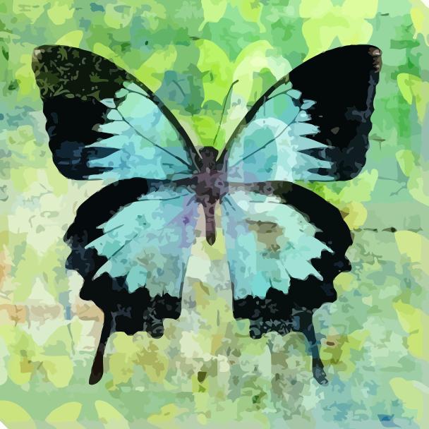 Embrace Transformation with ArtVibe™ DIY Painting By Numbers - Colorful Butterfly (16"x16" / 40x40cm), A Freeing and Soul-Enriching Art Experience - ArtVibe Paint by Numbers
