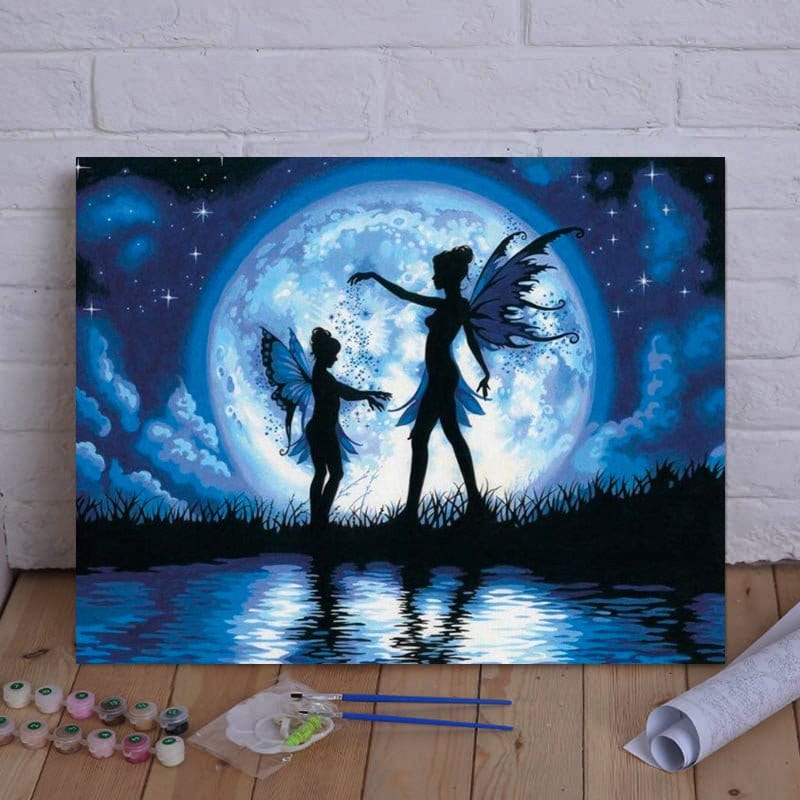 Empower Your Soul and Soothe Your Spirit with ArtVibe™ DIY Painting By Numbers - Fairy Ritual (16x20" / 40x50cm), A Mystical and Enriching Art Experience That Brings Inner Peace and Calmness - ArtVibe Paint by Numbers